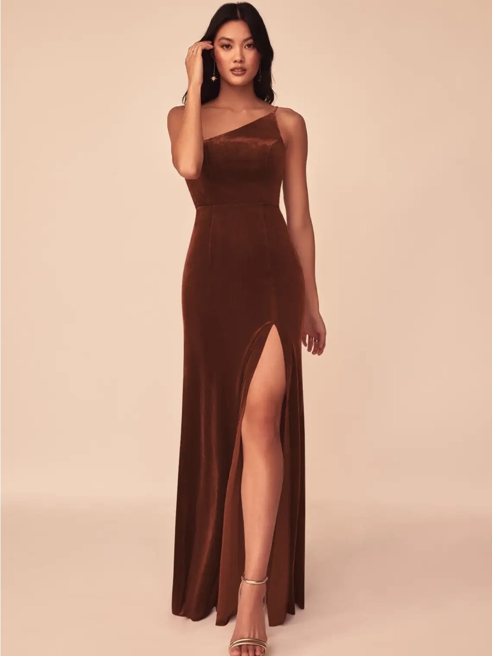 Azazie Kala Terracotta Bridesmaids Dress A4